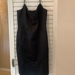 Black cocktail dress. Size 10